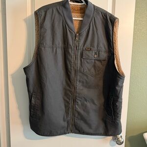 Wrangler Men's grey/blue Vest